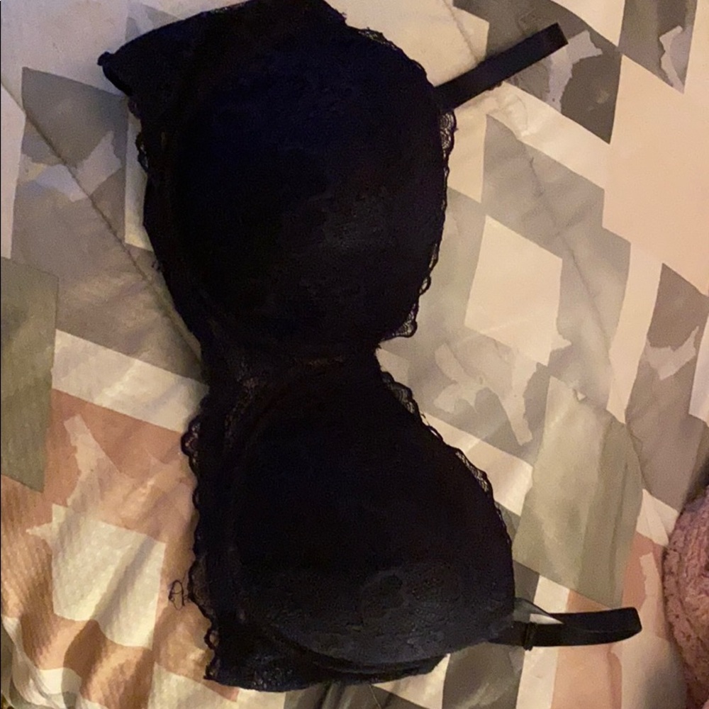 Dark Blue Lacy Bra